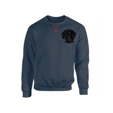 Personalized Dog Face Embroidery – One-of-a-Kind Sweatshirt