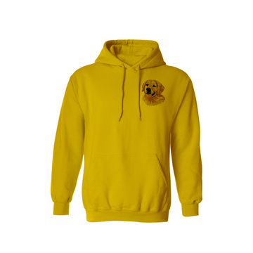 Wear Your Pup with Pride – Custom Embroidered Dog Face Hoodie