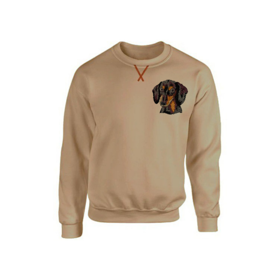 Personalized Dog Face Embroidery – One-of-a-Kind Sweatshirt