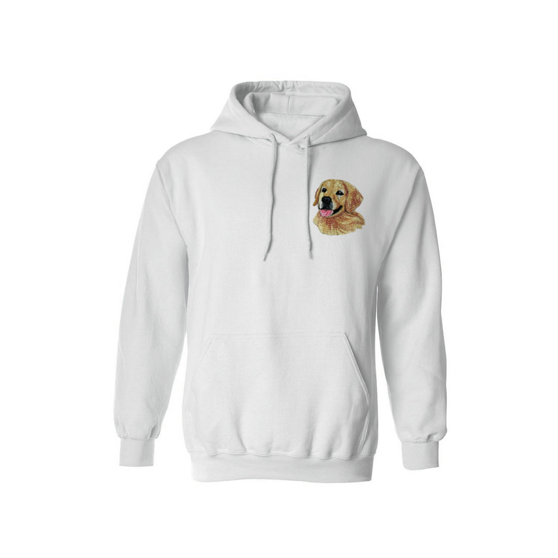 Wear Your Pup with Pride – Custom Embroidered Dog Face Hoodie